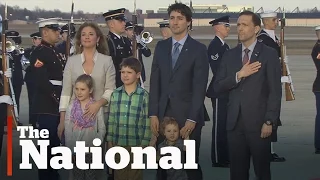 Trudeau arrives in Washington for official visit