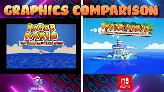 Paper Mario The Thousand Year Door- Switch Vs Gamecube