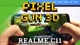 PIXEL Gun 3D on REALME C11 - Gaming Quality Test