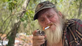 Real Life Florida Hobo Shows Us Inside His Tent - Homeless But This Is Home