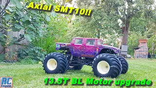 Axial SMT10 Monster truck: Brushless Motor upgrade