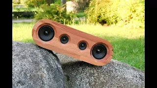 DIY. PORTABLE  AUDIO  SYSTEM 
        | Как сделать дизайнерскую Портативную Колонку