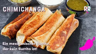 Chimichanga - A Mexican burrito that's not a burrito! #burrito #chimichanga