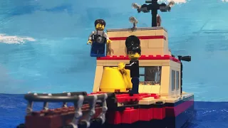 Lego Jaws: Man Against Beast