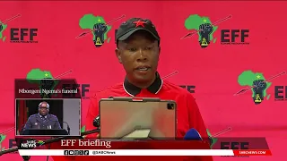 Julius Malema addresses media ahead of EFF's election manifesto