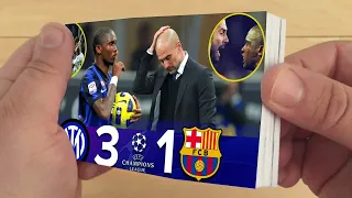 Flip Book - The Day Samuel Eto'o Finally Get Revenge and Destroyed Pep Guardiola-Part 2