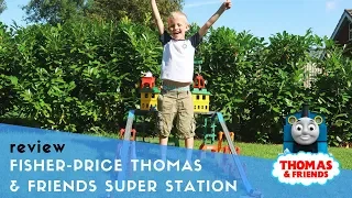 FISHER-PRICE THOMAS & FRIENDS SUPER STATION UNBOXING REVIEW #ad