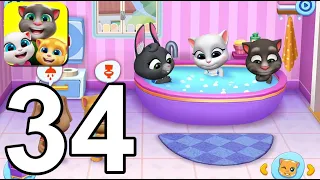 My Talking Tom Friends Gameplay Walkthrough Part 34 - (iOS, Android)