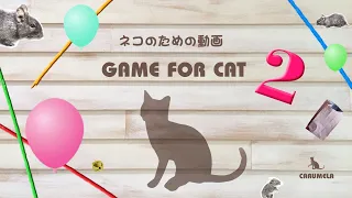 【猫用動画MIX２】ねずみ・ひもなど 30分 GAME FOR CATS 2