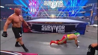 WWE SURVIVOR SERIES 2019 Brock Lesnar vs. Rey Mysterio - WWE Championship (No Holds Barred Match)