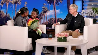 Viral College Gymnast Nia Dennis Receives a Heartwarming Surprise from Ellen