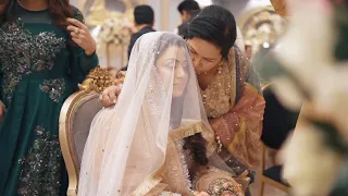 Tearful Nikkah // Mahnoor & Ubaid Nikkah Highlights || weddingsbyminam