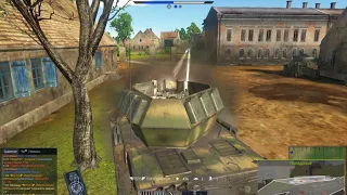 Wirbelwind kills T-54 (another one)