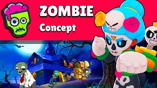 ça part en CACHE CACHE GEANT dans ce concept MODE ZOMBIE sur Brawl Stars