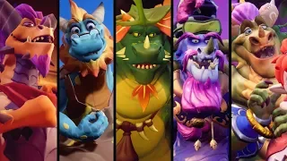 Spyro Reignited Trilogy - All 80 Dragons