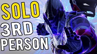 Destiny: NEW SOLO 3RD PERSON GLITCH WITH ANY WEAPON ANYWHERE!