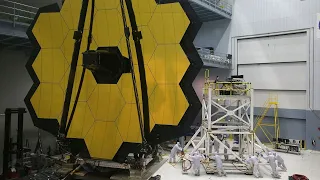 James Webb Space Telescope fully deployed in space
