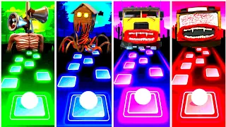 Siren Head vs Super House Head vs Bus Eater vs Truck Eater I Tiles Hop EDM Rush, New Games 2023