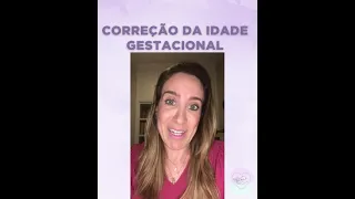 Correção da idade gestacional