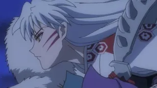 Sesshomaru and Jaken scenes from Yashahime episode 1