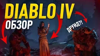 DIABLO 4 ОБЗОР ВСЕ ДОСТУПНЫЕ НОВИНКИ BLIZZCON 2019