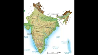 India - lecție de geografie - geografia continentelor