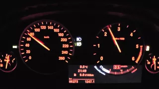 2013 BMW X3 xDrive20d (F25) 184 HP 0-100 km/h Acceleration