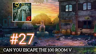 Can You Escape The 100 Room 5 Level 27 Walkthrough (Android gameplay)