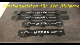 Schutz für den Opel Mokka-e: Einstiegsleisten montieren