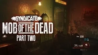 Black Ops 2 Zombies 'Mob Of The Dead' UZI & Deadshot Daiquiri! Gameplay Live w/Syndicate (Part 2)