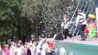 Шоу мыльных пузырей  Нижний парк  17 08 14