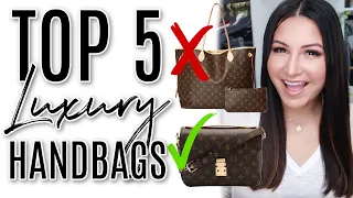 TOP 5 LUXURY HANDBAGS - 5 Minute Friday | LuxMommy