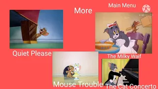 Opening to tom and jerry deluxe aniversary dvd menu Walktrough