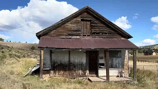 Elizabethtown, New Mexico Ghost Town. Founded in 1866