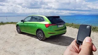 Skoda Scala 1.0 TSi 115 hp TEST POV Drive & Walkaround ENGLISH SUBTITLES