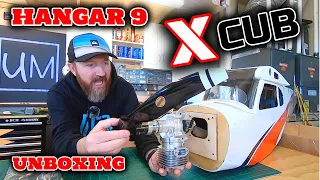 Hangar 9 XCub UNBOXING with DLE 61 Engine!!