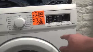 Logik L612WM15 Washing Machine : All programs and options