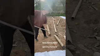 мелкий чугунный молот самодельный на сварке