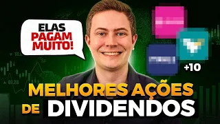 TOP AÇÕES PAGADORAS DE DIVIDENDOS! | *Ações seguras que pagam mais que a Selic*