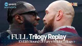 EVERY Round Of the Tyson Fury v Deontay Wilder Trilogy! 🔥 Epic Full Trilogy Replay 😮‍💨 #FuryUsyk