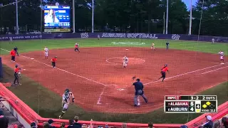 Auburn Softball vs Alabama Game 3 Highlights