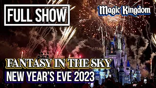 Fantasy In The Sky Fireworks at Magic Kingdom New Year's Eve 2023