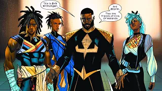 Ultimate Black Panther ISSUE 4, THE NEW CIRCLE OF TRUST!