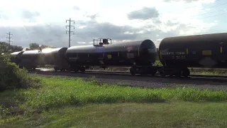 Eastbound CP Trails NS 64K Elephant Style Oil Train Annville PA