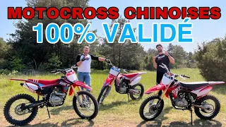 CES 3 MOTOS CROSS CHINOISES NOUS ONT TOTALEMENT BLUFFÉ