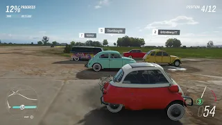 BMW Isetta 300 1/2 Mile Drag Race - Forza Horizon 4