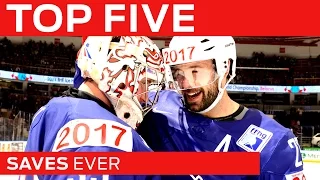 Top 5 World Championship Saves | #IIHFWorlds 2015