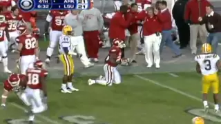 Arkansas vs. #1 LSU 2007 (3-OT)