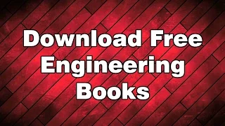 Download Free Engineering Books