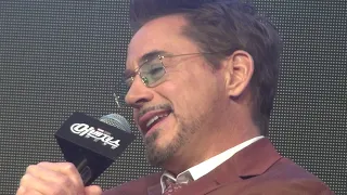 로버트 다우니 주니어 Robert Downey Jr. [어벤져스 엔드게임] Asia press conference Avengers: Endgame SEOUL